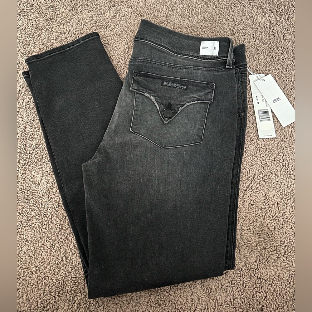 BNWT- Hudson Collin Skinny ankle faded black size:31